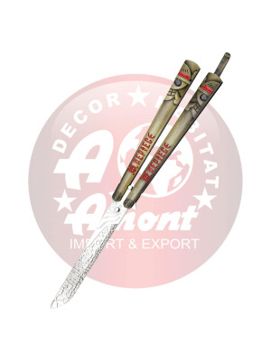 NAVAJA ABANICON ENTRENAMIENTO KATANA ANIME K3303